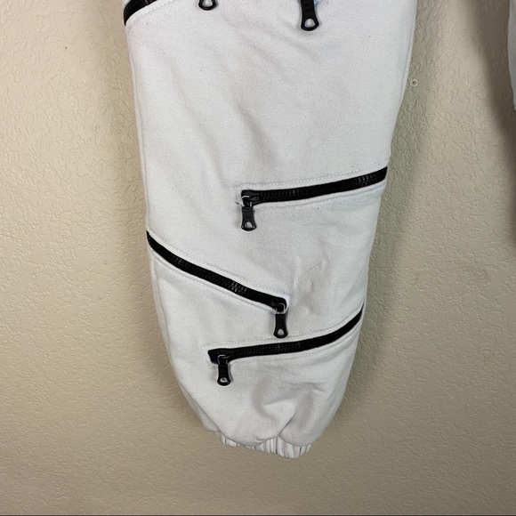 Nasir Hazhar Zippers Sweatpants Size Small Rare - Picture 3 of 16